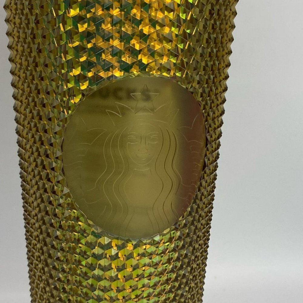 Starbucks Walt Disney World Exclusive‎ 50th Anniversary Gold Geometric Tumbler - Picture 6 of 12